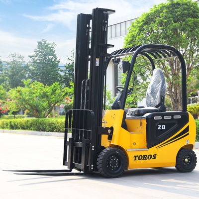 คุณภาพ  Full Stacker Mini 2 Tonne  Electric Forklift Truck Mobile For Industrial โรงงาน