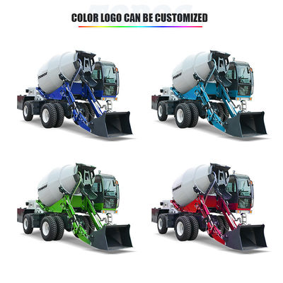 ซื้อ EPA Certified 10-20m3 Cement Mixer Truck รถผสมคอนกรีตระบบจ่ายน้ำด้วยตนเอง online manufacture