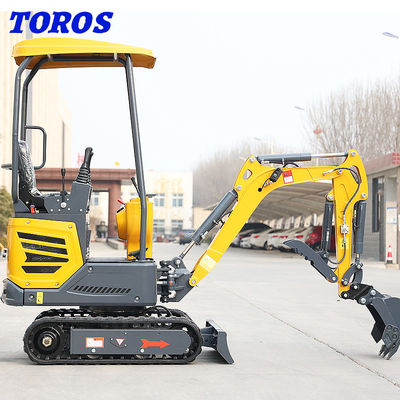Mini Crawler Excavator 1200kg Operating Weight