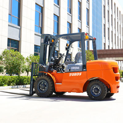 Industrial Grade Heavy Duty Diesel Forklift Truck  With Hydraulic Transmission