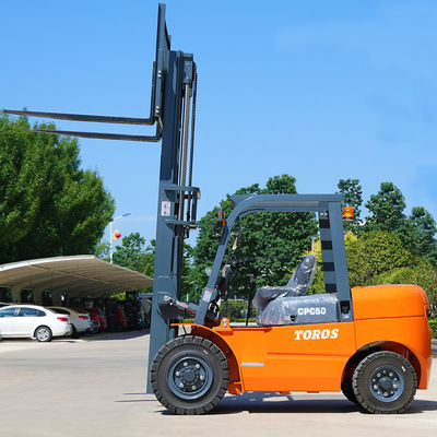 Industrial Grade Heavy Duty Diesel Forklift Truck  With Hydraulic Transmission
