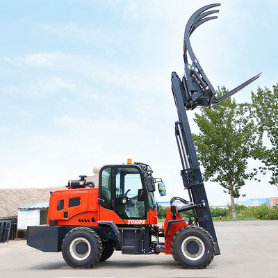 ซื้อ ไดเซลปิด 4wd แผ่นดินที่หยาบโหด Forklift แรงงานหนัก แหล่งพลังงาน online manufacture