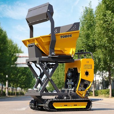 ซื้อ 500 กิโลกรัม Self Loading Tracked Dumper 20mpa การออกแบบเบา ความสามารถหลายประการ online manufacture