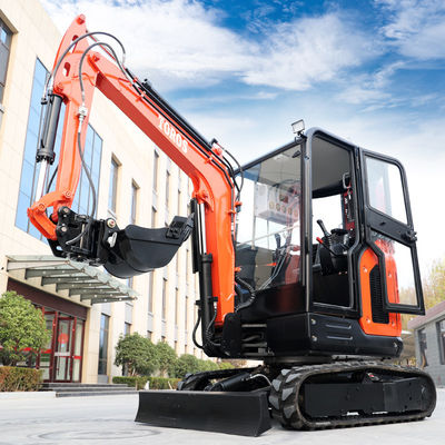 วิศวกรรมเทศบาล 2.5 ตัน มินิ Excavator 24.5kw Micro มินิ Digger กับแทบ