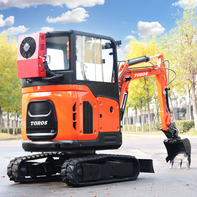 วิศวกรรมเทศบาล 2.5 ตัน มินิ Excavator 24.5kw Micro มินิ Digger กับแทบ
