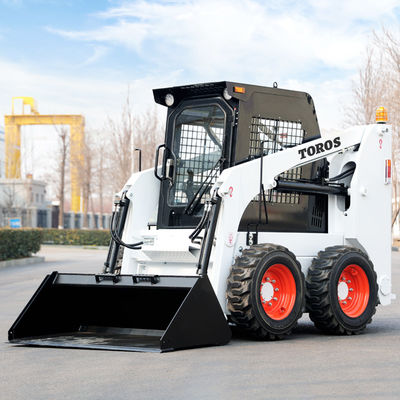 CE 500kg-1200kg เครื่องบรรทุกล้อไฮดรอลิก ปลายหน้า เครื่องบรรทุกกระดูกเล็ก