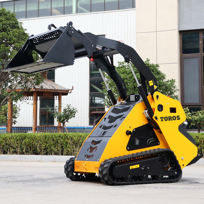 อุปกรณ์ก่อสร้าง TOROS Diesel Skid Steer ด้วยความสะอาดจากพื้น 4-6In