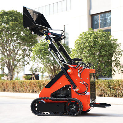 2-4Mph Mini Skid Steer Loader กับ 2 หัวหุ้มปิดลุป ระบบไฮดรอลิก