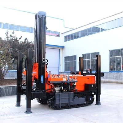 ความลึก 100 เมตร คนเดียว เครื่องเจาะบ่อน้ํา ถังเหมืองอุปกรณ์เจาะ 85kW