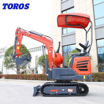 เครื่องขุดขนาดเล็ก 1 ตัน 1.2 ตัน 20hp เครื่องจักรขนย้ายดินขนาดเล็ก