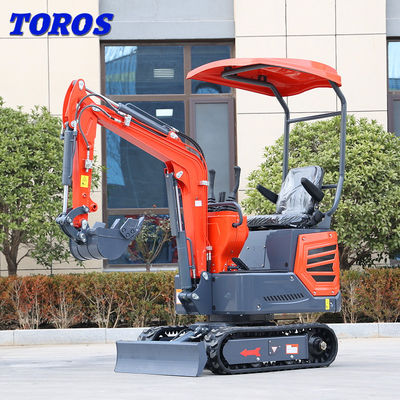เครื่องขุดขนาดเล็ก 1 ตัน 1.2 ตัน 20hp เครื่องจักรขนย้ายดินขนาดเล็ก