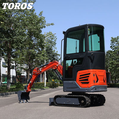 อุปกรณ์ขุดหลายประการ 1.2 T อุปกรณ์ขุดสวนขนาดเล็ก 2870*930*2030mm ขนาด