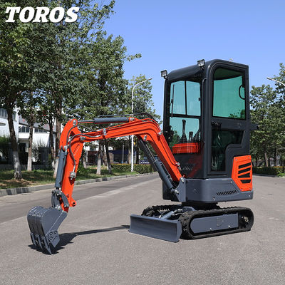 โครงการเทศบาล 1 ตัน มินิ Excavator มินิ Digging Machine กับ 180 มม สาย