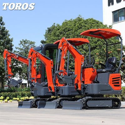 โครงการเทศบาล 1 ตัน มินิ Excavator มินิ Digging Machine กับ 180 มม สาย