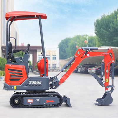 โครงการเทศบาล 1 ตัน มินิ Excavator มินิ Digging Machine กับ 180 มม สาย