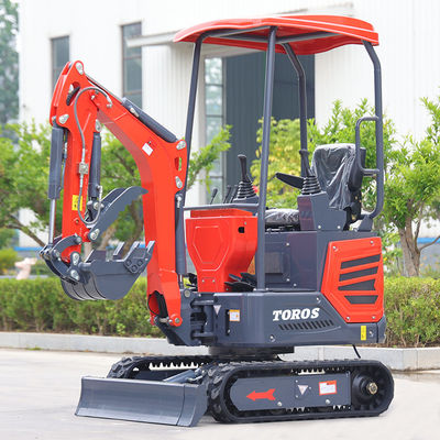 โครงการเทศบาล 1 ตัน มินิ Excavator มินิ Digging Machine กับ 180 มม สาย