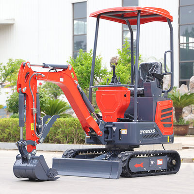 โครงการเทศบาล 1 ตัน มินิ Excavator มินิ Digging Machine กับ 180 มม สาย