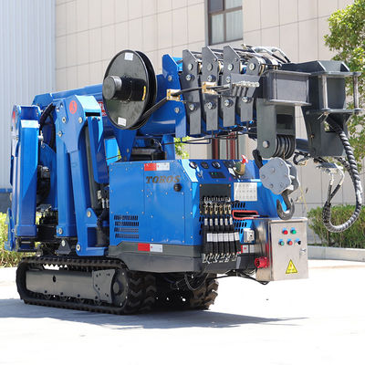 ความประสิทธิภาพสูง Spyder Cranes สระแมงมุม crawler crane การกระตุ้นไฮดรอลิก