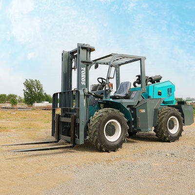 EPA 5 ตัน โฟร์คลิฟท์พื้นที่หยาบ 4wd