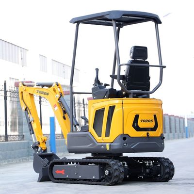 920mm Track Center Distance รถขุดขากระจกขนาดเล็กเพื่อเพิ่มผลิต