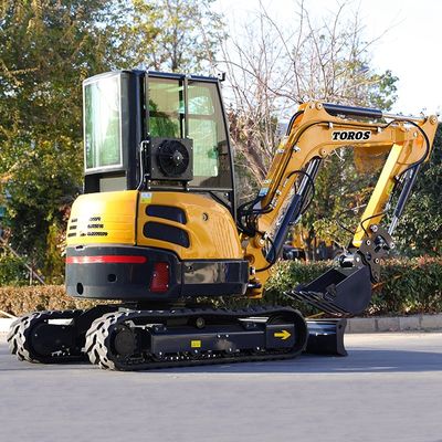 เครื่องขุดขนาดเล็ก 3.5 ตัน Kubota เครื่องขุดขนาดเล็ก CE EPA EURO5 Micro Digger Crawler Bagger