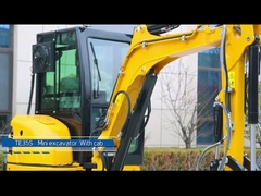 Toros 3.5 Tonne Mini Digger Minibagger อุปกรณ์ขุดขนาดกะทัดรัด